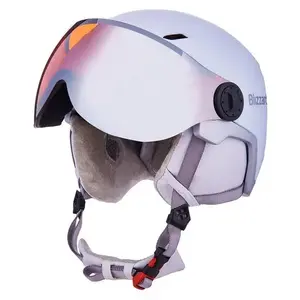 Blizzard W2W Double Visor white matt orange - Velikost 56/59 cm obraz