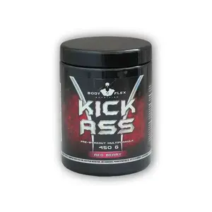 Bodyflex Kick Ass pre workout 450g - Blue raspberry obraz