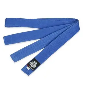 BUSHIDO Modrý pás ke kimonu DBX OBI - 260cm obraz