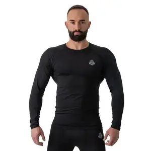 BUSHIDO Pánské tréninkové tričko DBX Rashguard RSL Black - S obraz