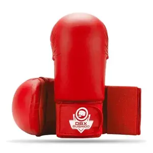 BUSHIDO Rukavice na karate DBX DBX-KM červené - S obraz