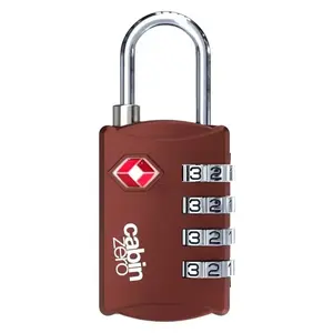 CabinZero TSA Travel Lock Sangria Red obraz