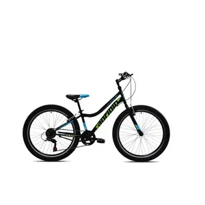 Capriolo Diavolo 400 24"/12" černo-zelené dětské horské kolo obraz