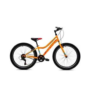 Capriolo Diavolo 400 žluto-červené 24"/12" dětské horské jízdní kolo obraz