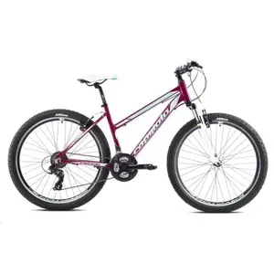 Capriolo Monitor Lady FSL bordo-bílo-tyrkysové 26"/17" horské jízdní kolo obraz