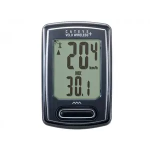 CATEYE Cyklopočítač CAT Velo Wireless + (VT235W) (černá) obraz