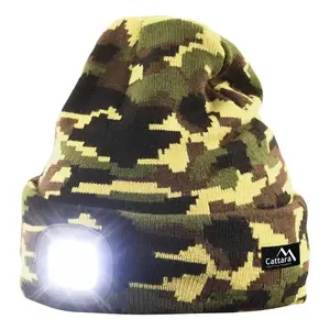 Cattara Čepice ARMY s LED svítilnou USB nabíjení obraz