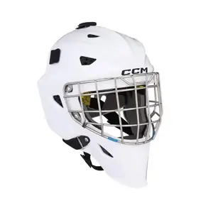 CCM Maska Axis F5 YTH dětská - Dětská, 50-53cm, bílá obraz