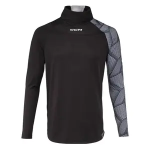 CCM Triko s nákrčníkem Base Layer Neck Guard SR - Senior, M, černá obraz