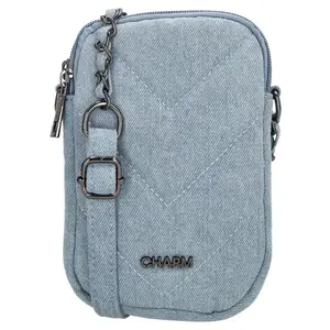 Charm London Hollywood W00600 světle modrá crossbody kabelka obraz