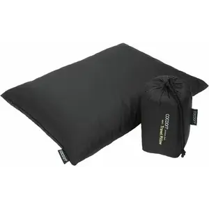 Cocoon Down Travel Pillow antracitový L cestovní polštář obraz