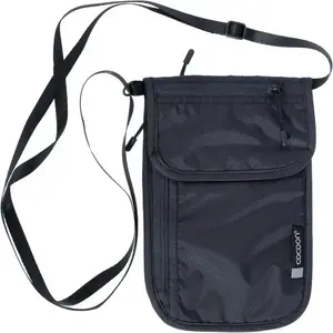Cocoon Travel Neck Wallet Silk Phantom Black bezpečnostní kapsa na krk obraz