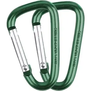 Coghlans Mini Carabiners zelená 4 mm sada karabin obraz