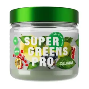 Czech Virus Super Greens Pro V2.0 360g - Jablečný fresh obraz