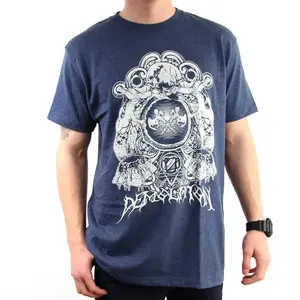 Demolition Tričko Metal Navy Heather - L obraz