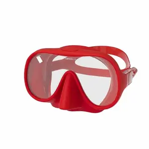 Dive Team FRAMELESS antifog potápěčská maska - béžová obraz