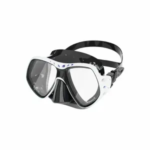 Dive Team Maska DEEP VISION antifog system - žlutá/černá obraz