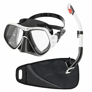 Dive Team Šnorchlovací set maska a šnorchl DEEP VISION antifog - růžová obraz