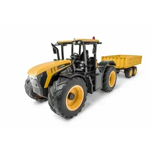 Double Eagle JCB FASTRAC 4200 žlutý RC traktor s dálkově ovladatelným valníkem obraz