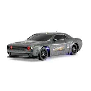 Drift Sport RC Muscle Car s Gyroskopem 4WD 1: 43 RTR šedá obraz
