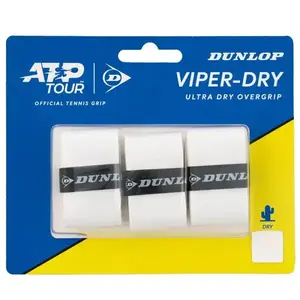 Dunlop ATP VIPER-DRY bílá 0, 6 mm tenisová omotávka obraz