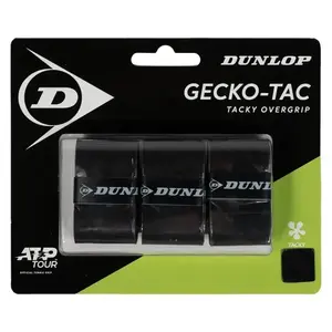 DUNLOP GECKO-TACK OverGrip 0, 5 mm černá omotávky obraz