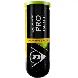 Dunlop Pro Padel míčky na padel - 3 ks obraz