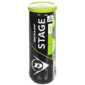 Dunlop Stage 1 Green Mini tenisové míče - 3 ks obraz