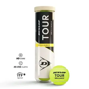 DUNLOP TOUR Brilliance 4BP Tenisové míče obraz