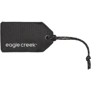 Eagle Creek černá reflexní visačka na zavazadla obraz