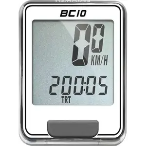 Echowell BC-10 10F bílo-šedý cyklocomputer obraz