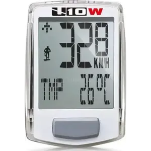 Echowell U-10W bílý bezdrátový cyklocomputer obraz