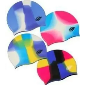 Effea Koupací čepice SILICON MULTICOLOR 1131 - vícebarevná obraz