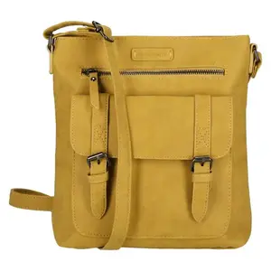 Enrico Benetti Amy 66704 okrová crossbody kabelka obraz