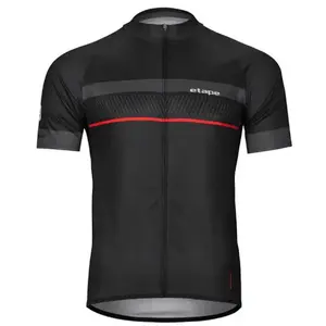 Etape Dream 3.0 cyklistický dres černá-červená - XXL obraz