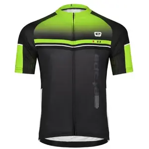 Etape Maestro cyklistický dres černá-žlutá fluo - M obraz