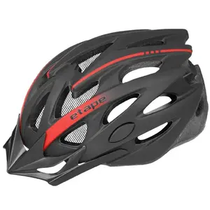 Etape Twister cyklistická helma černá-červená - S/M (55-58 cm) obraz