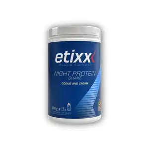 Etixx Night Protein Shake cookie and cream 600 g - Cookies cream obraz