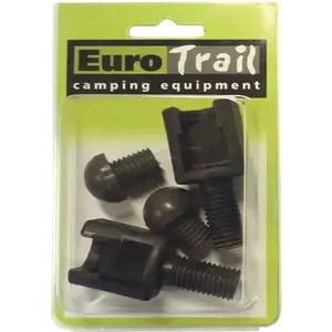 Eurotrail černé plastové součásti k podnožníkům obraz
