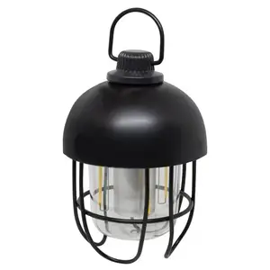 Eurotrail Nabíjecí lampa Tivo černá obraz