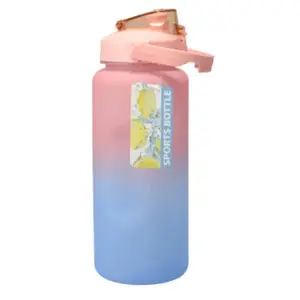 Excellent Houseware Láhev sportovní MAXI 2 l růžová/modrá obraz