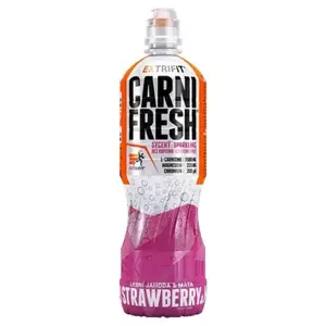 Extrifit Carnifresh Sparkling Caffein free 850ml - Jahoda, Máta obraz