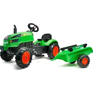 Falk Šlapací traktor 2048AB X-Tractor s vlečkou a otevírací kapotou obraz