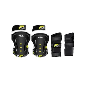 Fila Dětské chrániče FP Junior Yellow (sada) - XXS obraz