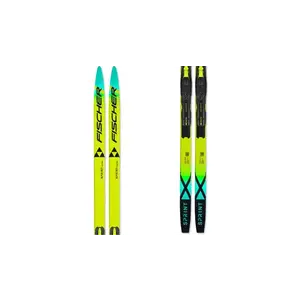 Fischer TWIN SKIN SPRINT + TOUR STEP IN JR IFP 2025/26 - 140 cm - žlutá obraz