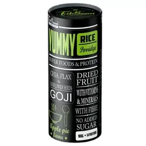 FitBoom Yummy Rice Mash 980g - Borůvka obraz