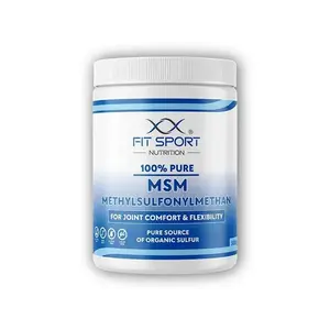 FitSport Nutrition 100% Pure MSM - Methylsulfonylmethan 500g - Organic Sulfur obraz