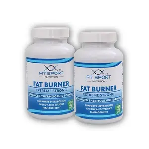 FitSport Nutrition 2x Fat Burner Extreme Strong 120 vege caps - Spalovač tuků obraz