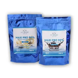 FitSport Nutrition 2x Maxi Pro 90% 750g - White chocolate coconut obraz