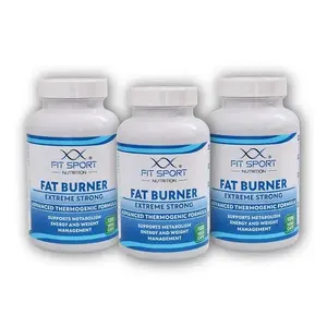 FitSport Nutrition 3x Fat Burner Extreme Strong 120 vege caps - Spalovač tuků obraz